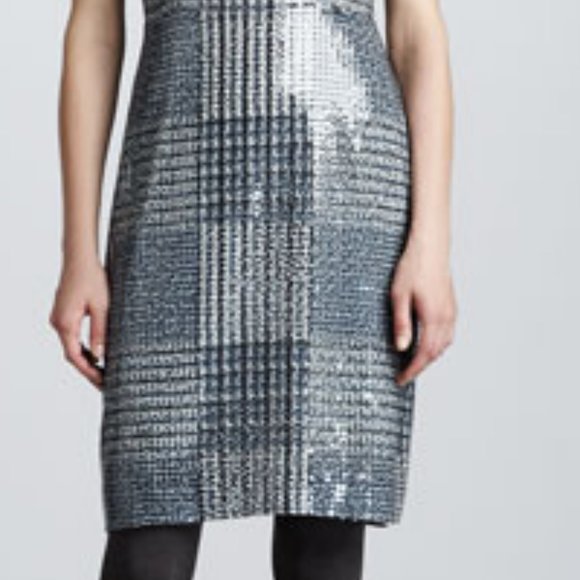 Tory Burch Bristol Sequined Houndstooth Dress - Picture 3 of 13